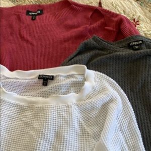 Express women’s sweaters